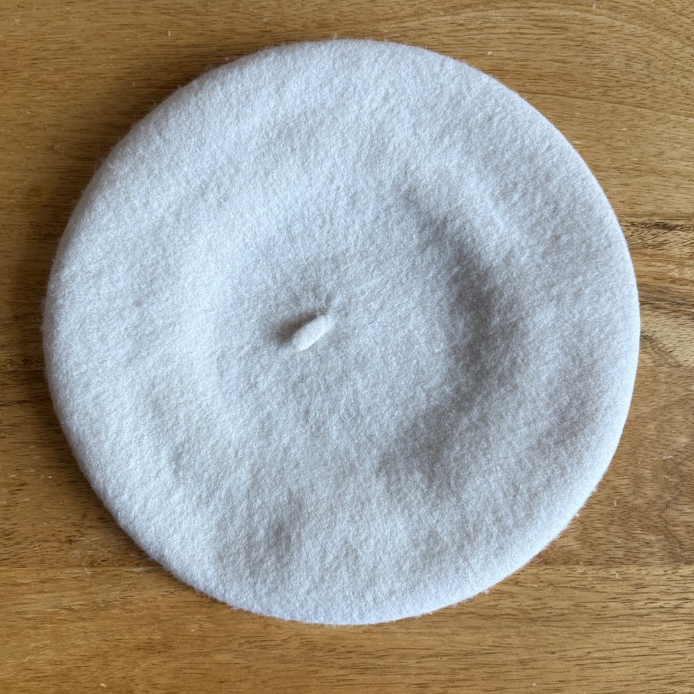 Elegant Cream Beret